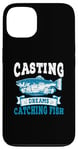 Coque pour iPhone 13 Casting Dreams Attraper des poissons