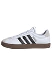 adidas Homme Vl Court Basket, Cloud White Core Black Grey One, 45 1/3 EU