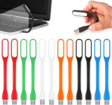 Amzandy New Cersaty 12 Pcs Lampe Led Usb,Mini Led Flexible Usb,Lampe De Lecture Pour Livre Pour Banque De Puissance Pc Ordinateur Portable Ordinateur Portable-6 Coloris