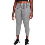 Nike One Df Icnclsh Pr Mr Tights White/Black/Chile Red L Women's One Df Icnclsh Pr Mr Leggings, L