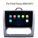 pour Ford Focus 2004-2011 -2 Din de Navigation GPS Lecteur de Voiture Radio Car Stereo, Nav avec Bluetooth WiFi Android USB 9 Pouces à écran Tactile