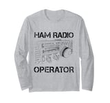 Amateur Ham Radio Operator CB Radio Enthusiast Ham Radio Dad Long Sleeve T-Shirt