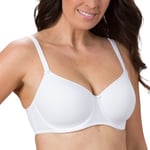 Trofe Sanna T-shirt Underwire Bra BH Vit G 80 Dam