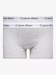 Calvin Klein Kids' Trunks, Pack of 2, Grey/White