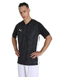 PUMA Maillot Teamcup Tee Homme, Noir, L