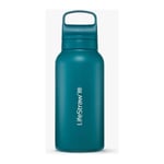 LifeStraw Go Stainless Steel 1L Bottle - Laguna Teal