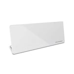 Metronic 416979 Antenne d'intérieur amplifiée murale 50 dB - filtre 4G - extra plate HD