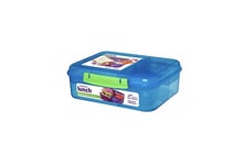 Sistema Bento Box LUNCH   Lunch Box with Yoghurt/Fruit Pot   1.65 L   BPA-Free  