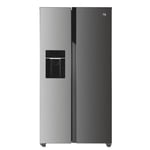 Hoover 513 Litre Side-By-Side American Fridge Freezer - Silver