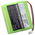 Akku laitteelle GPHP70-R05 laitteelle Doro, 2.4V, 600 mAh