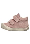 Naturino Cocoon VL-Chaussures Premiers Pas en suède délavé, Rose 17