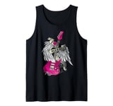 I Love Rock And Roll Guitar Angel Wings Tank Top