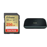 SanDisk Extreme 256GB UHS-I SDXC card + RescuePro Deluxe with the SanDisk ImageMate PRO USB-C Multi-Card Reader/Writer