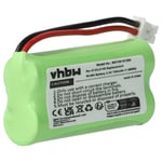 vhbw Batteries Tél. fixes (700mAh, 2.4V, NiMH) compatible avec Siemens Gigaset A120, A140, A160, A145, A165, A240, AL140, AS150, A16X