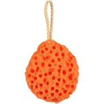 Duschsvamp för kropp och havsdusch, mjuk svamp för kropp, spa, tvätt- och rengöringsbadboll (orange)