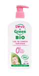 Love & Green - Lait de Toilette Hydratant Bio 0% 500 ml - Fabriqué en France