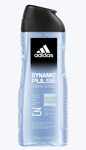 Adidas Dynamic Pulse 3in1 Shower Gel Body Hair Face Fresh & Woody 400ml