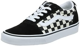 Vans Femme Ward Baskets, (Checkerboard) Black/White, 39 EU