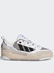 adidas Originals Mens Adi2000 Trainers - White/black, White/Black, Size 9, Men