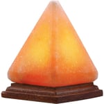 Pyramid Salt Lamp, 8 Färger Ändrar Himalayan Salt Lamp Crystal Rock Lamp, USB Salt Lamp, Vardagsrum, Kontor Hem Deko Yoga Present