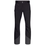 Bergans Men's Senja Hybrid Softshell Pant Black, XS