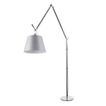 Artemide Tolomeo Mega Gulvlampe Sateng 42 cm Skjerm med Dimmer