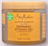 Shea Moisture Coconut & Hibiscus Defining Styling Gel 15oz (425g)