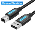 Vention-Câble d'imprimante USB 3.0 2.0 Type A mâle vers B mâle,pour imprimante d'étiquettes IL Epson HP ZJiang,radiateur - Type USB 2.0 Cable-3m