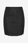 pieces - Kjol pcNicki HW Lace Skirt - Svart