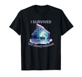 Antarctica I Survived The Drake Passage Purple Iceberg T-Shirt