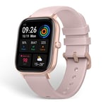 Amazfit GTS Montre Intelligente Smartwactch Sportive 14 Jours de durée Batterie GPS + Glonass Suivi Biologique BioTrackerTM PPG Fréquence Cardiaque 5 ATM Bluetooth 5.0 iOS & Android (Pink)