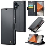 Xiaomi Redmi Note 13 Pro+ 5G      Pu Wallet Case    [Black]