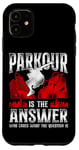 iPhone 11 Parkour Free Running Traceur Vintage Parkour Is The Answer Case