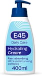 E45 Daily Cream 400ml Non-Greasy Moisturizer for Dry Skin Body Face