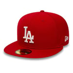 New Era Los Angeles Dodgers 59fifty Cap MLB Basic Red/White - 7 1/2-60cm