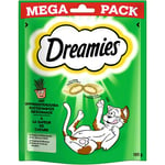 Dreamies Cat Treats Big Pack 180 g - Ekonomipack: Kattmyntasmak (6 x 180 g)