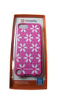 2 PACK- Xtreme Mac Silicone Pink Flower Tuffwrap Case iPod Touch 5th/6th Gen