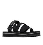 Columbia Alava Slide Women's Sandals, Black x Steam, 8 UK