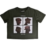 Gorillaz Ladies Crop Top: Demon Days (XX-Large)