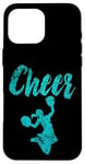 Coque pour iPhone 16 Pro Max Cheer Dance Sports Mignon Pom-pom girl Vintage Cheerleader