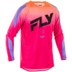 Crosströja fly racing - Evolution dst rosa lavendel svart lila large