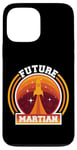 iPhone 13 Pro Max Mars Planet Future Martian Retro Vintage Oldschool Case