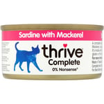 Thrive Complete 6 x 75 g - Sardiner & makrill