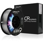 Creality PETG Filament 1.75mm, Officiel Imprimante 3D Filament, Pas d'emmêlement, Forte Adhérence et Performance de Surplomb Précision Dimensionnelle +/-0.03mm, 2.2lbs/Spool, Transparent