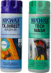 Nikwax Tech Wash / TX.Direct Wash In Twin Pack for Outdoor Gear