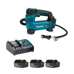 Makita DMP180RT-3 18v LXT Cordless Inflator (3x5Ah)