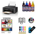 Sublimation Bundle: Epson XP-2200 All-in-1 + non-oem Ink, ARC Cartridges & Paper