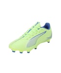 PUMA Mixte Ultra 5 Play FG/AG Soccer Shoe, Fizzy Apple White-Bluemazing, 40 EU