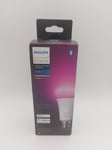 Philips Hue White & Colour Ambiance Single Smart Bulb LED B22 A38