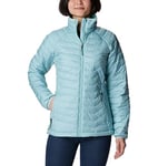 Columbia Powder Lite Jacket, Doudoune Femme, Aqua Haze, Taille XS